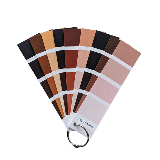 Skin tone color palette